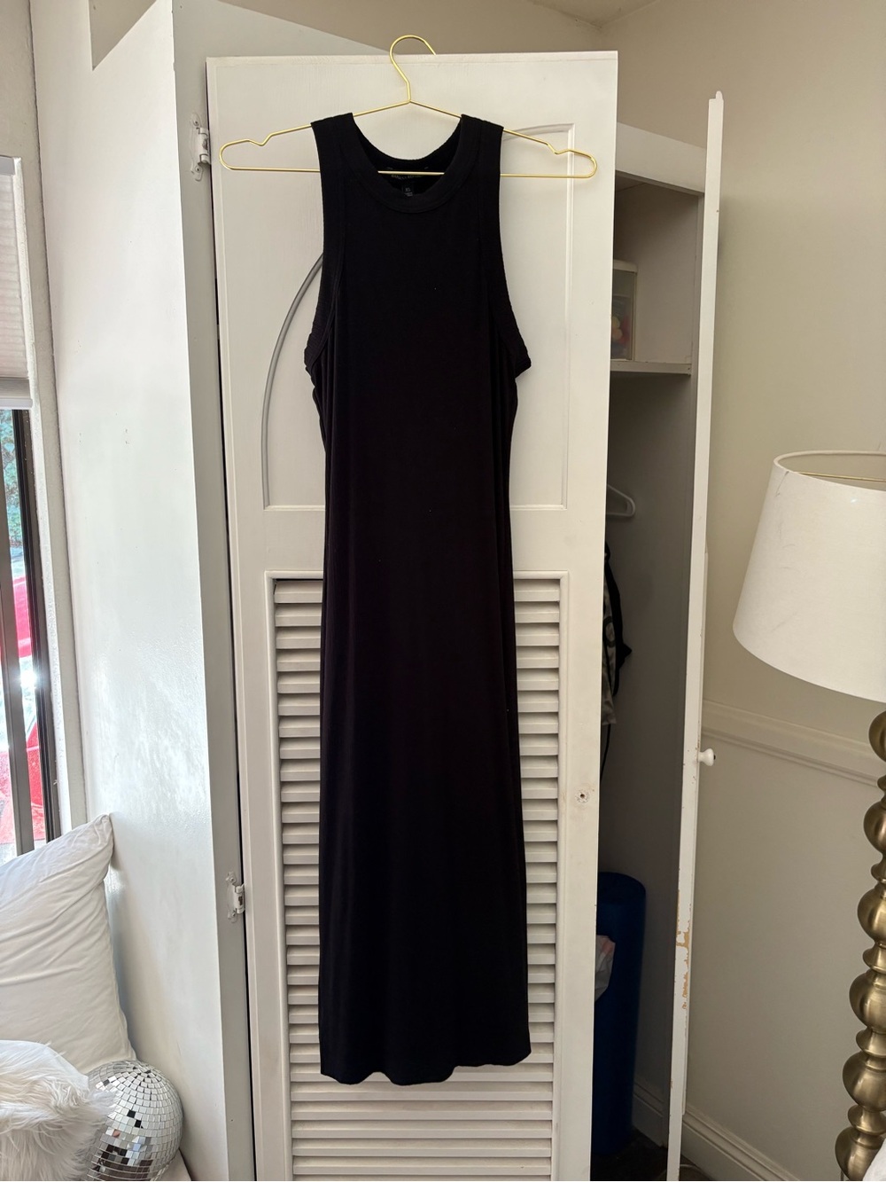 Banana Republic Black Tank Midi Dress
